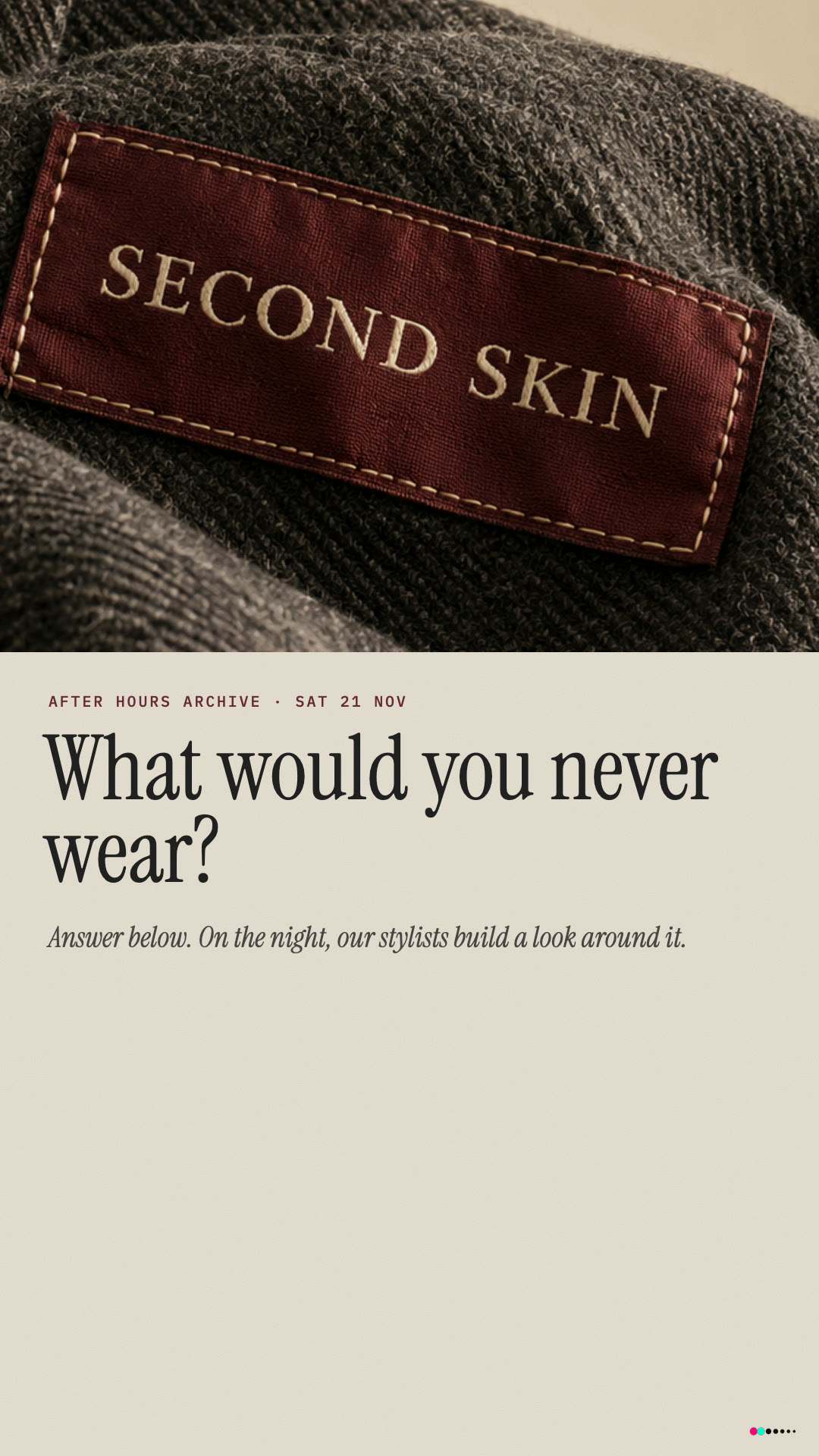 Story with question